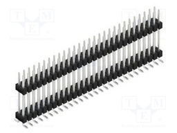 Connector: pin strips; pin header; male; PIN: 56; 2.54mm; SMT; 2x28