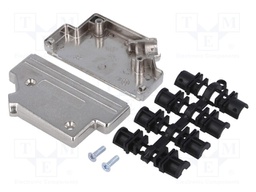 Enclosure: for D-Sub connectors; D-Sub 37pin,D-Sub HD 62pin
