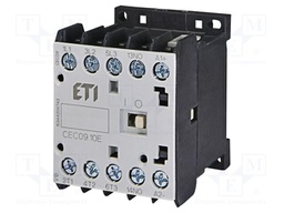Contactor: 3-pole; NO x3; Auxiliary contacts: NO; 24VAC; 20A; CEC