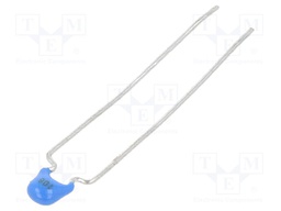 Capacitor: ceramic; MLCC; 10uF; 25VDC; X5R; ±20%; THT; 5mm