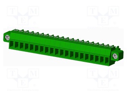 Connector: pluggable terminal block; plug; female; straight; 10A
