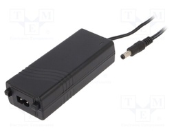 Power supply: switched-mode; 48VDC; 1A; Out: 5,5/2,5; 48W; desktop