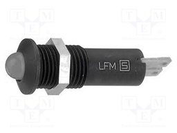 Indicator: LED; prominent; 24VDC; Cutout: Ø8.4mm; IP67; connectors