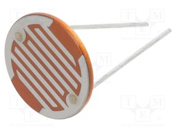 Photoresistor; 500mW; 5÷10kΩ; 560nm; Mounting: THT; ØLED: 20mm