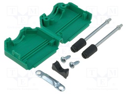Enclosure: for D-Sub connectors; D-Sub 15pin,D-Sub HD 26pin