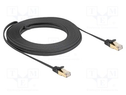 Patch cord; U/FTP; Cat: 6a; RJ45 plug,both sides; 10m; textile