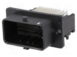 Connector: automotive; CMC; socket; male; Size: 1,5/0,635mm; tinned