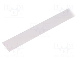 Cover for LED profiles; white; 1m; Application: CORNER27,WIDE24