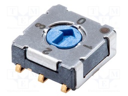 Encoding switch; DEC/BCD; Pos: 4; SMT; Rcont max: 100mΩ; Mat: LCP