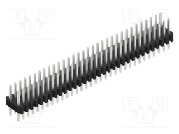 Connector: pin strips; pin header; male; PIN: 64; 1.27mm; THT; 2x32