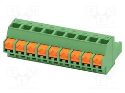 PCB connector, nominal cross section: 2.5 mm2, color: green,