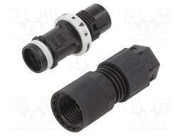 Connector: AC supply; screw terminal; female; TH381; 7÷8mm; 400V