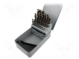 Drill bit; for metal; high speed steel grounded HSS-G; 25pcs.