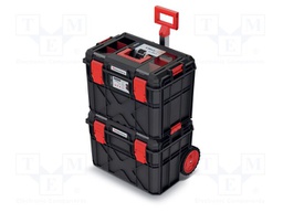 Toolbox; 546x380x785mm; polymer; X BLOCK LOG; IP55; 2pcs.