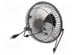 Fan: DC; 3W; 5V; Ø: 150mm; Len: 1m; 190x185x100mm; Plug: straight