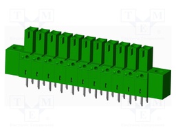 Connector: pluggable terminal block; socket; female; straight