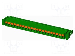 Connector: pluggable terminal block; plug; female; straight; 12A