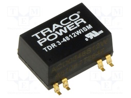 Converter: DC/DC; 3W; Uin: 18÷75V; Uout: 12VDC; Iout: 250mA; SMD; 4.5g