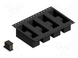 Connector: pin strips; pin header; male; PIN: 10; 2.54mm; SMT; 2x5