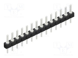 Connector: pin strips; pin header; male; PIN: 14; 2.54mm; THT; 1x14