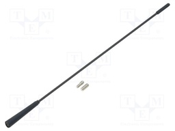 Antenna mast; 0.375m; M5,M6; inside; Alfa Romeo,Ford,Lancia