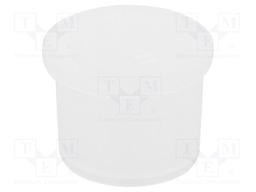 Plugs; Mat: LDPE; L: 15mm; Ø: 20.8mm; BN: 1096