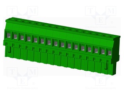 Connector: pluggable terminal block; plug; female; angled 90°