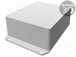 Enclosure: multipurpose; with fixing lugs; 1590; X: 121mm; Y: 145mm