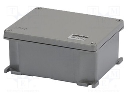 Enclosure: junction box; X: 252mm; Y: 215mm; Z: 91mm; wall mount