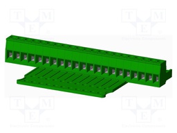 Connector: pluggable terminal block; plug; female; straight; 5mm