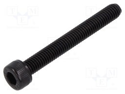 Screw; M5x40; 0.8; Head: cheese head; hex key; HEX 4mm; steel