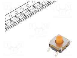 Microswitch TACT; SPST-NO; Pos: 2; 0.05A/32VDC; SMT; none; 1.7N