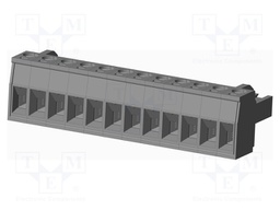 Connector: pluggable terminal block; plug; female; straight; grey