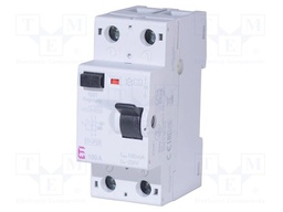 RCD breaker; Inom: 100A; Ires: 30mA; Poles: 2; 230/400V; DIN; IP20