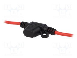 Fuse acces: fuse holder; fuse: 11,9mm; 30A; on cable; Leads: cables