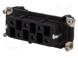 Connector: HDC; contact insert; female; C146; PIN: 6; 6+PE; size E16