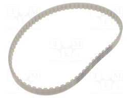 Timing belt; AT10; W: 16mm; H: 5mm; Lw: 700mm; Tooth height: 2.5mm