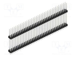 Connector: pin strips; pin header; male; PIN: 72; 2.54mm; THT; 2x36