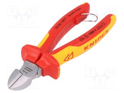 Pliers; insulated,side,cutting; for working at height; 160mm