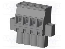 Connector: pluggable terminal block; plug; female; angled 90°