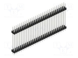 Connector: pin strips; pin header; male; PIN: 60; 2.54mm; THT; 2x30