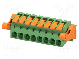 PCB connector, nominal cross section: 2.5 mm?, color: green,