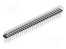 Connector: pin strips; pin header; male; PIN: 56; 2.54mm; THT; 2x28