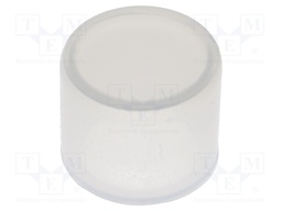 Cover; IP68; transparent; LAS2Y; Ø15x12.5mm