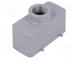 Enclosure: for HDC connectors; size 77.27; IP66; M25; for cable