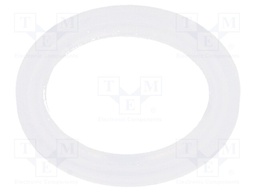 Gasket; polyetylene; D: 1mm; Øint: 12mm; Øout: 16.3mm; M12