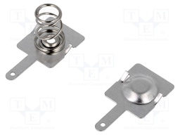 Battery contact kit; Size: AA,R6; Batt.no: 1