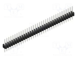 Connector: pin strips; pin header; male; PIN: 34; 1.27mm; THT; 1x34