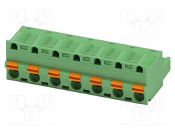 PCB connector, nominal cross section: 2.5 mm?, color: green,