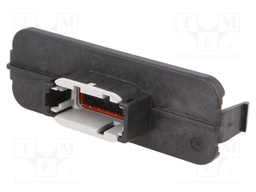 Connector: automotive; DTM; PIN: 12; THT; Polarisation: A